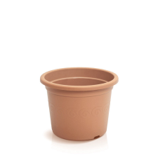 PROSPERPLAST Plastica Klasszikus Terrakotta Virágtartó 17 cm Díszített, 10db-os csomag kerti tárolás