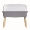  Prosperplast RESPANA PLANTER WOOD HIGH SET palántázó 78 cm szürke kő