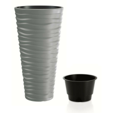 Prosperplast SAND SLIM virágcserép szürke 34,9 cm kerti tárolás