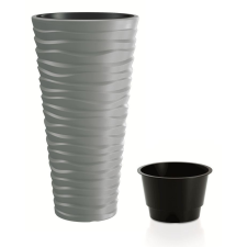 Prosperplast SAND SLIM virágcserép szürke 34,9 cm kerti tárolás