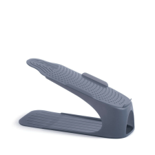 PROSPERPLAST Spacyshoe Helytakarékos Cipőtartó Állvány Antracit 38-45, 64db-os csomag bútor