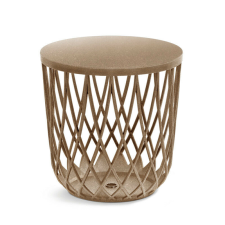 PROSPERPLAST Uniqubo ECO Wood Rácsos Kisasztal Natúr 45 cm, 4db-os csomag bútor