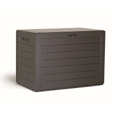 Prosperplast WOODEBOX kerti box barna 190L kerti tárolás