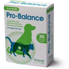  Protexin Pro-Balance probiotikus és prebiotikus rágótabletta kutyáknak és macskáknak 30 db vitamin, táplálékkiegészítő kutyáknak