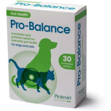 Protexin Pro-Balance probiotikus és prebiotikus rágótabletta kutyáknak és macskáknak 30 db vitamin, táplálékkiegészítő kutyáknak