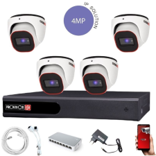 ProVision 4 Megapixeles 4 dome kamerás IP rendszer megfigyelő kamera