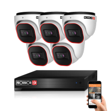ProVision 5 dome térfigyelő kamerás IP rendszer 4MP megfigyelő kamera