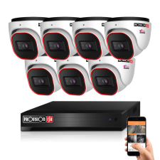ProVision 7 dome térfigyelő kamerás IP rendszer 4MP megfigyelő kamera