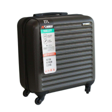  ProWorld kabinos kocsi 360°-os kerekekkel, 27 literes, fekete