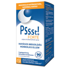 Pssst! forte természetes horkolásgátló termék 25 ml vitamin és táplálékkiegészítő