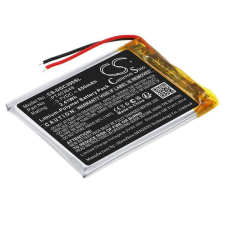 PT403648 Vezetéknélküli fejhallgató akkumulátor 650 mAh fejhallgató akkumulátor