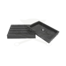 PTC Tools Gumipogácsa csápos emelőhöz 200x150 mm-es téglatest peremes (GK200x150-P) emelő