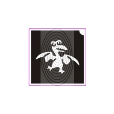  Pteroszaurusz - dinó (csss0111) csillámtetoválás