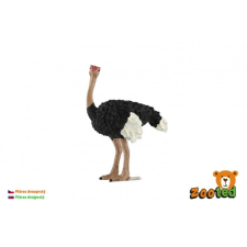 Pštros figura - Zooted, 11 cm játékfigura