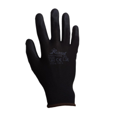  PU mártott FEKETE szerelőkesztyű