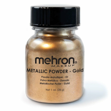Pudra metalica Mehron Metál por, 14-30g - 910 Arany arcfesték