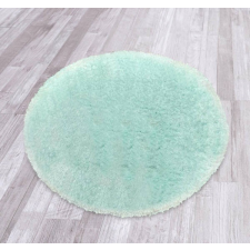 Puffy egyszínű kerek szőnyeg 120cm - világoskék lakástextília
