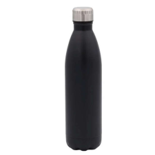 Pufo Classic fém termosz palack italokhoz, izoterma, 500 ml, fekete termosz