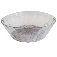 Pufo Ellegant tál süteményekhez, tortákhoz, gyümölcsökhöz, előételekhez, 22 cm, füstös papírárú, csomagoló és tárolóeszköz