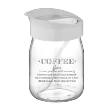 Pufo Home üvegtartály fedővel, kávéhoz, 500 ml papírárú, csomagoló és tárolóeszköz