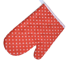 Pufo Points konyhai kesztyű grillhez vagy sütőhöz, 23 x 15 cm, piros konyhai eszköz
