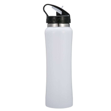 Pufo Simple fém termoszpalack italokhoz, izoterma, 600 ml, fehér termosz