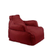 Pufrelax Player Mini Gamer babzsák fotel - Víztaszító huzat, Memory Mix szivacspelyhekkel töltve - Piros
