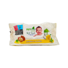 Pufy Fresh jasmine&jojoba nedves törlőkendő 120db tisztító- és takarítószer, higiénia