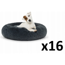  Puha alom M 60cm - sötétszürke x 16 szállítóbox, fekhely kutyáknak