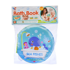  Puha bébi könyv, tengeri állatos készségfejlesztő