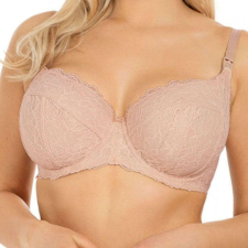 Puha szoptató melltartó New Baby Ema bézs, vel. 90G kismama melltartó