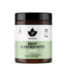 Puhdistamo Daily elektrolyytti 100g lime ízű napi elektrolit italpor vitamin és táplálékkiegészítő