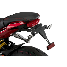 PUIG Adjustable license support PUIG 20565N fekete egyéb motorkerékpár alkatrész