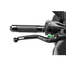 PUIG Brake lever without adapter PUIG 170NV hosszú fekete/zöld egyéb motorkerékpár alkatrész