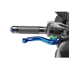 PUIG Brake lever without adapter PUIG 180AV rövid blue/green egyéb motorkerékpár alkatrész