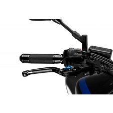 PUIG Brake lever without adapter PUIG 3.0 110NA foldable fekete/kék egyéb motorkerékpár alkatrész