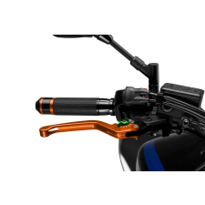 PUIG Brake lever without adapter PUIG 3.0 120TV hosszú orange/green egyéb motorkerékpár alkatrész