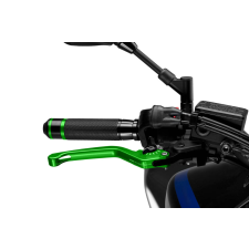 ﻿PUIG Brake lever without adapter PUIG 3.0 120VN hosszú green/black egyéb motorkerékpár alkatrész
