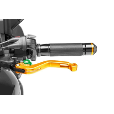 ﻿PUIG Clutch lever without adapter PUIG 280OV rövid gold/green egyéb motorkerékpár alkatrész