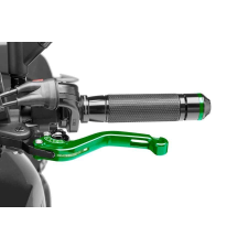 ﻿PUIG Clutch lever without adapter PUIG 280VN rövid green/black egyéb motorkerékpár alkatrész