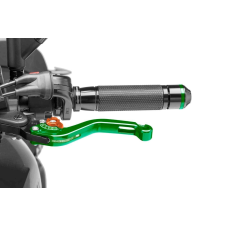 PUIG Clutch lever without adapter PUIG 280VT rövid green/orange egyéb motorkerékpár alkatrész