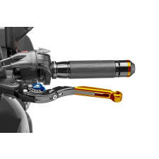 PUIG Clutch lever without adapter PUIG 29ONA extendable folding gold/blue egyéb motorkerékpár alkatrész