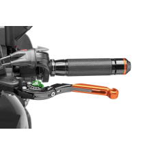 PUIG Clutch lever without adapter PUIG 29TNV extendable folding orange/green egyéb motorkerékpár alkatrész