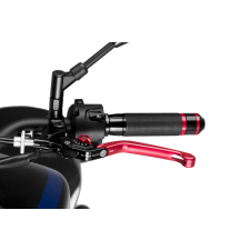 PUIG Clutch lever without adapter PUIG 3.0 210RR foldable red/red egyéb motorkerékpár alkatrész