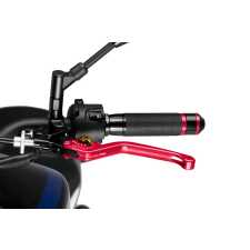 PUIG Clutch lever without adapter PUIG 3.0 220RO hosszú red/gold egyéb motorkerékpár alkatrész