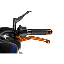 PUIG Clutch lever without adapter PUIG 3.0 220TP hosszú orange/silver egyéb motorkerékpár alkatrész