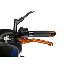 PUIG Clutch lever without adapter PUIG 3.0 220TR hosszú orange/red egyéb motorkerékpár alkatrész