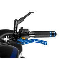 ﻿PUIG Clutch lever without adapter PUIG 3.0 230AO rövid blue/gold egyéb motorkerékpár alkatrész
