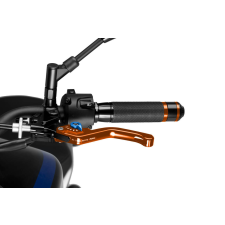 PUIG Clutch lever without adapter PUIG 3.0 230TA rövid narancssárga/kék egyéb motorkerékpár alkatrész