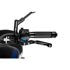PUIG Clutch lever without adapter PUIG 3.0 24NNA extendable folding fekete/kék egyéb motorkerékpár alkatrész